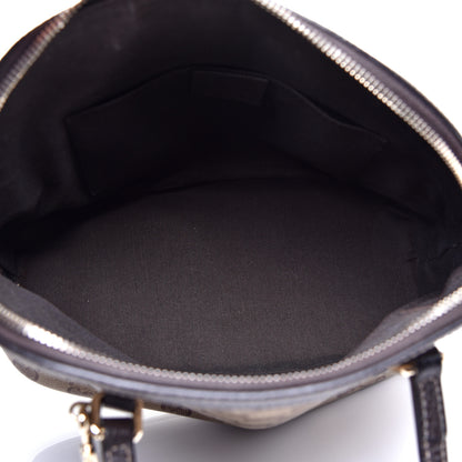 Gucci Crystal Monogram Dollar Calfskin Mini Dome Bag Beige Ebony Testa di Moro 5 of 12