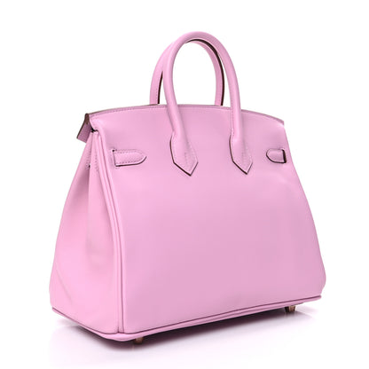 Hermes Swift Birkin 25 Mauve Sylvestre 4 of 14
