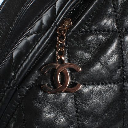 Chanel Lambskin Cloudy Bundle Hobo Black 5 of 8