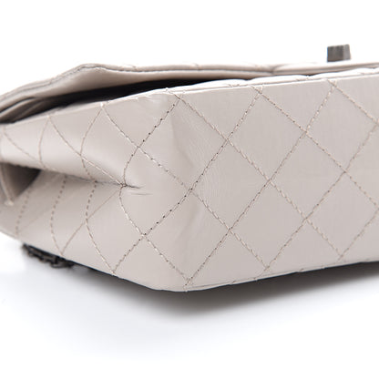 Chanel Aged Calfskin Quilted 2.55 Reissue 227 Flap Grey 12 of 15