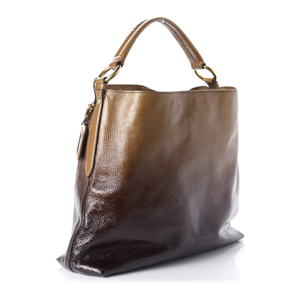 Prada Vernice Sfumata Shoulder Bag Blond Mordore 3 of 9