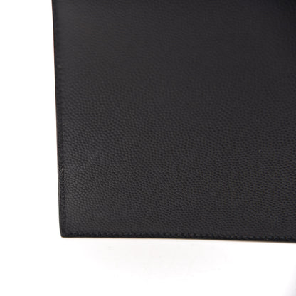 Saint Laurent Grain De Poudre Classic Monogram Kate Clutch Black 9 of 10