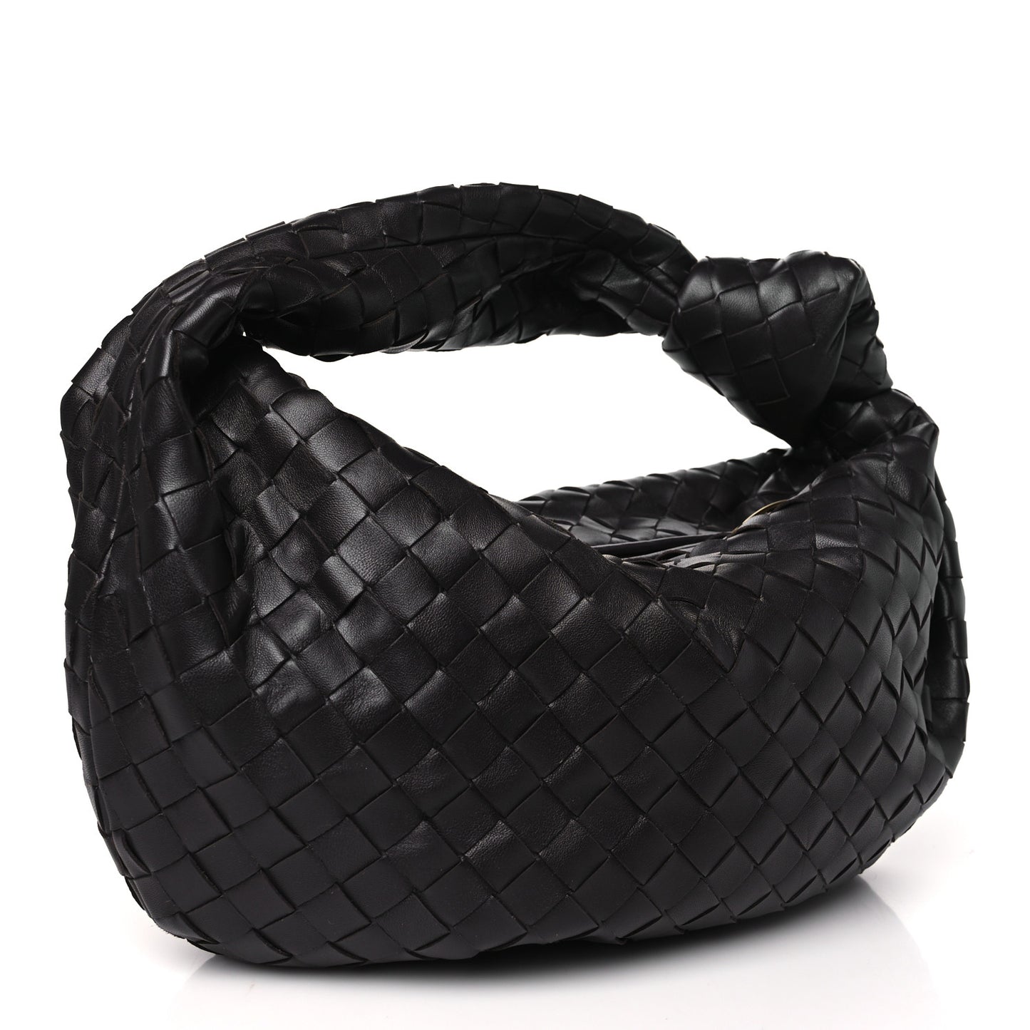 Nappa Intrecciato Teen Jodie Hobo Potion
