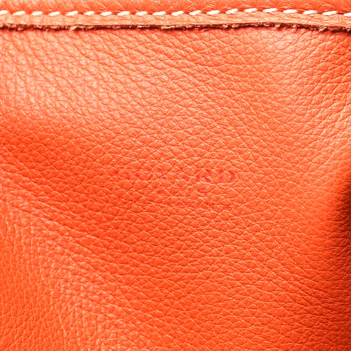 Goyardine Reversible Anjou GM Orange
