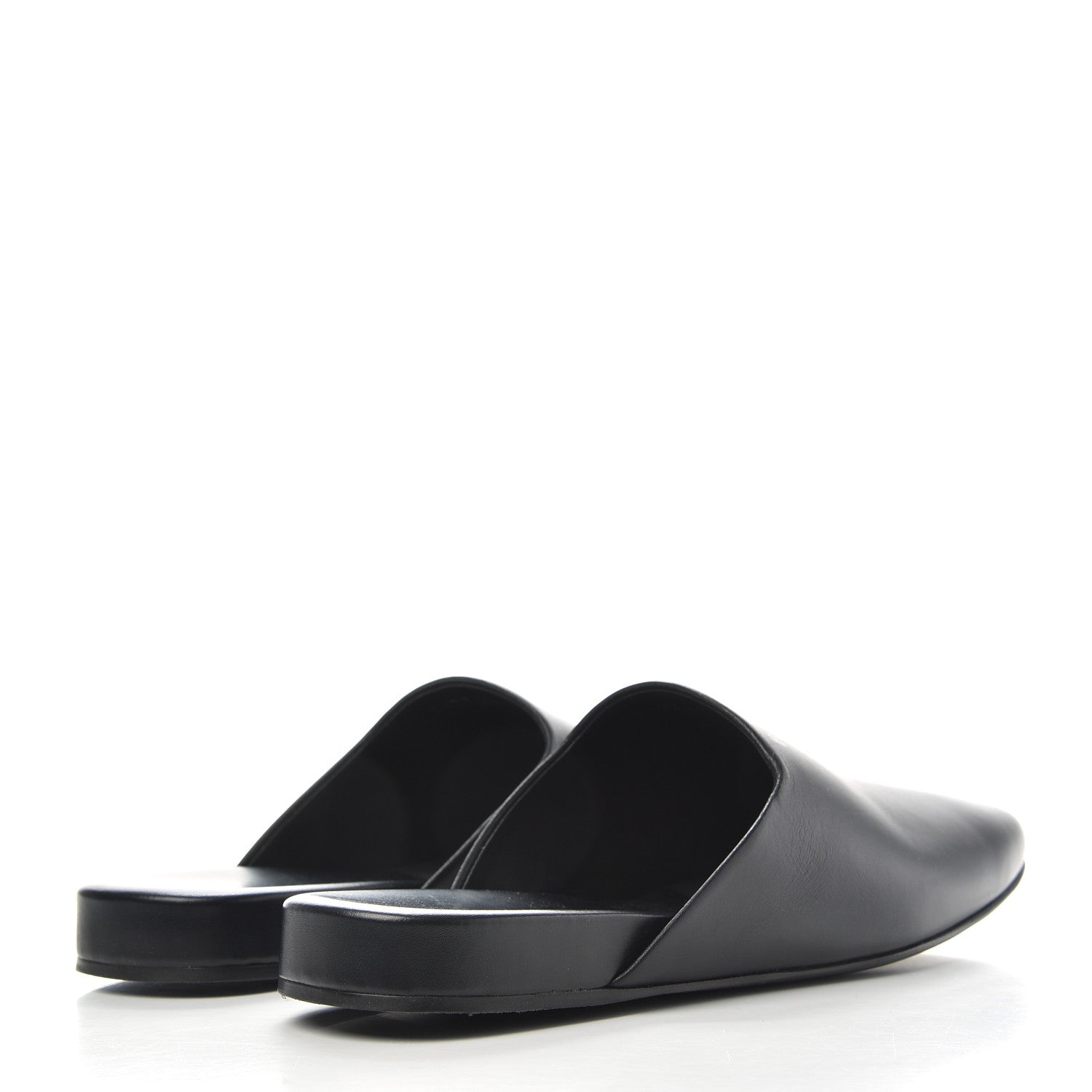 Balenciaga Calfskin Mules 36.5 Black 4 of 10