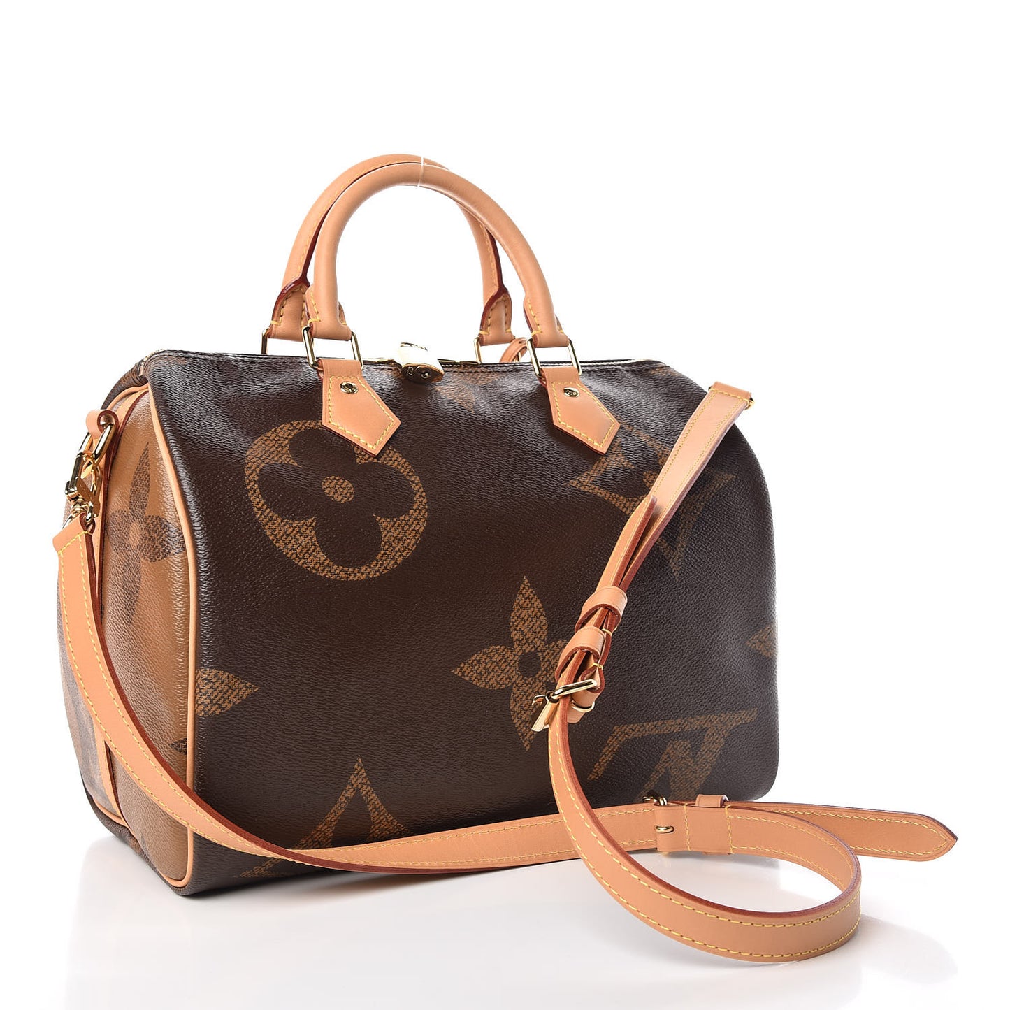 Reverse Monogram Giant Speedy Bandouliere 30