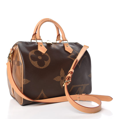 Louis Vuitton Reverse Monogram Giant Speedy Bandouliere 30 4 of 11