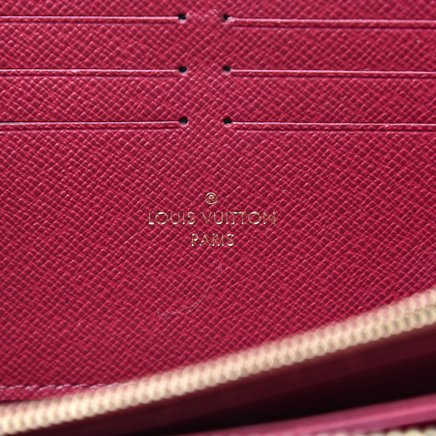 Louis Vuitton Monogram Zippy Wallet Fuchsia 6 of 7
