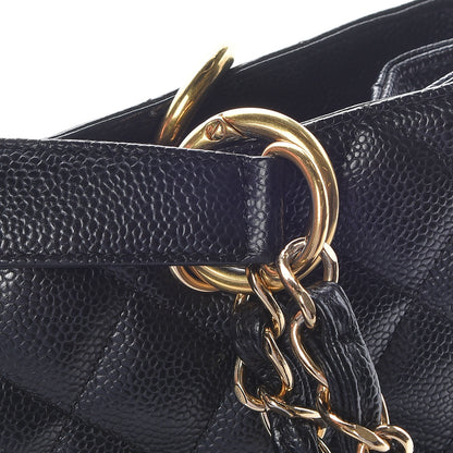 Chanel Caviar Quilted Grand Shopping Tote GST Black 13 of 23