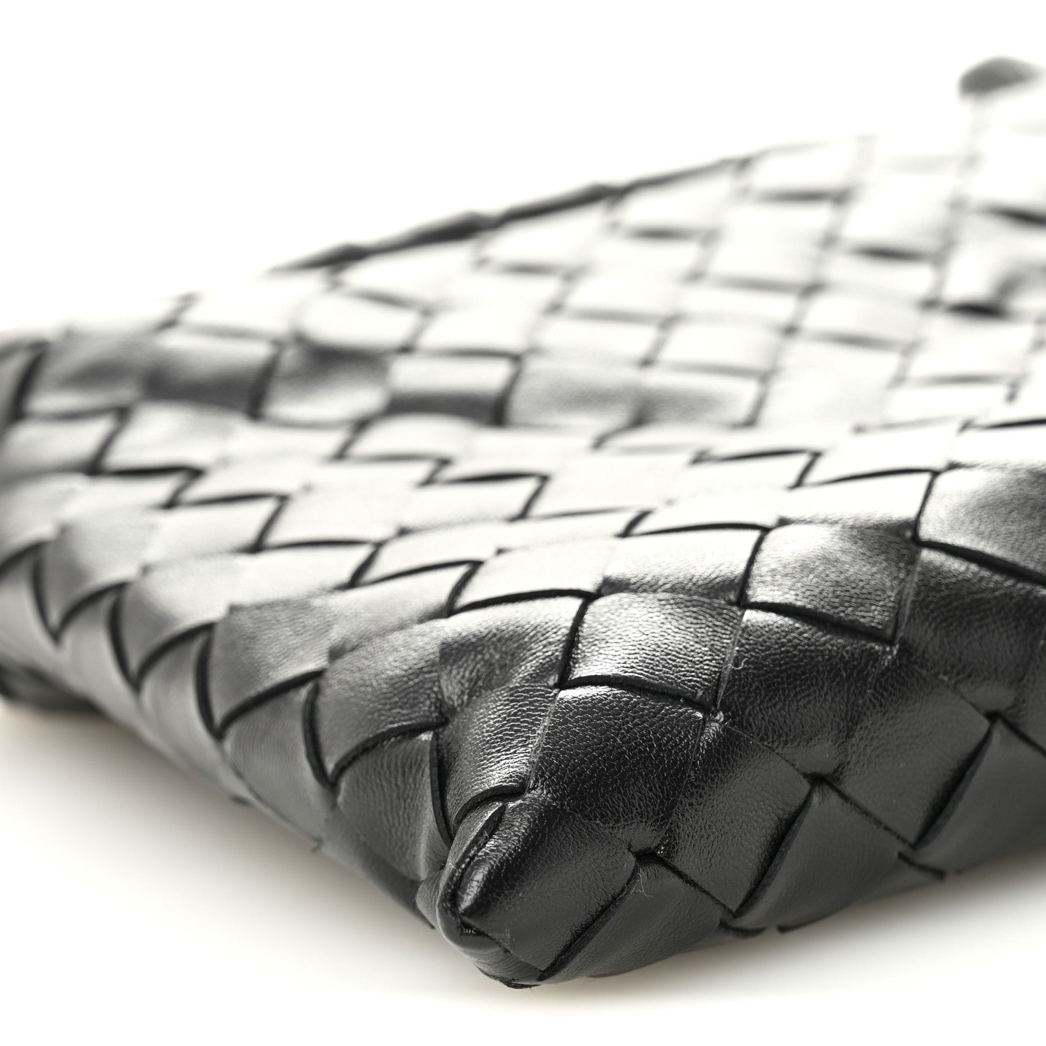 Bottega Veneta Calfskin Intrecciato Mini Hop Black 9 of 10