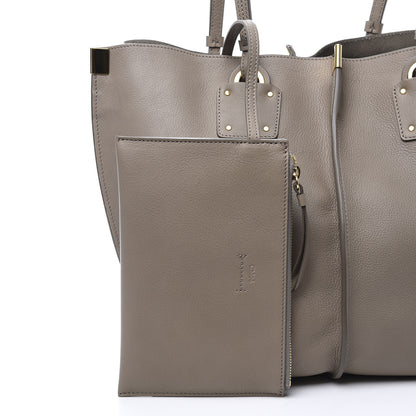 Chloe Smooth Calfskin Medium Vick Tote Motty Grey 9 of 12
