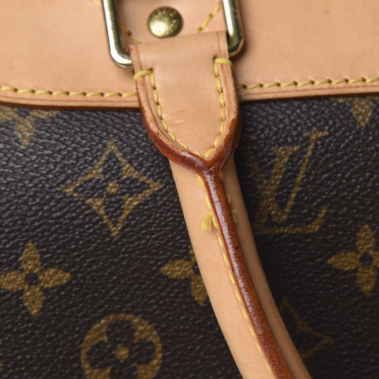Louis Vuitton Monogram Alize 2 Compartment Luggage Travel Bag 15 of 17