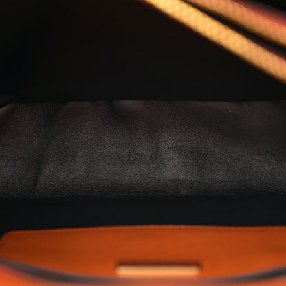 Prada Saffiano Soft Triple Pocket Tote Papaya 6 of 11