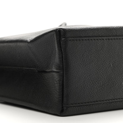Balenciaga Calfskin Logo XXS Shopping Tote Black 18 of 23