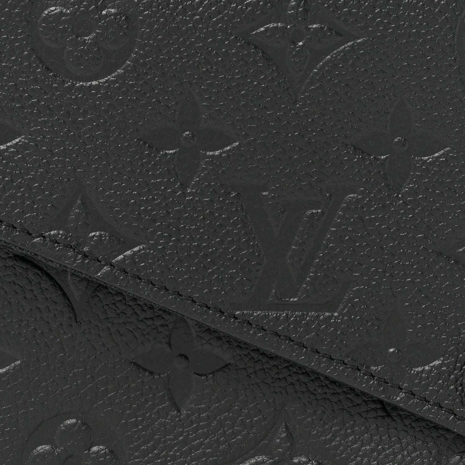 Louis Vuitton Empreinte Pochette Felicie Chain Wallet Black 9 of 12
