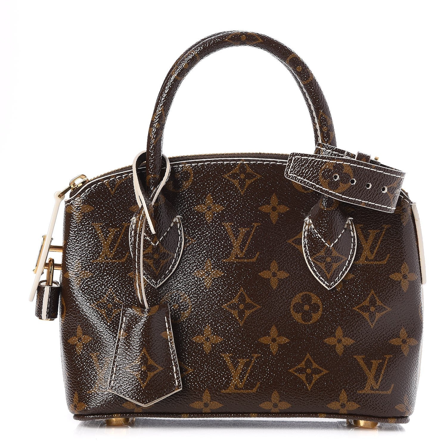 Louis Vuitton Monogram Shine Fetish Lockit BB 1 of 6