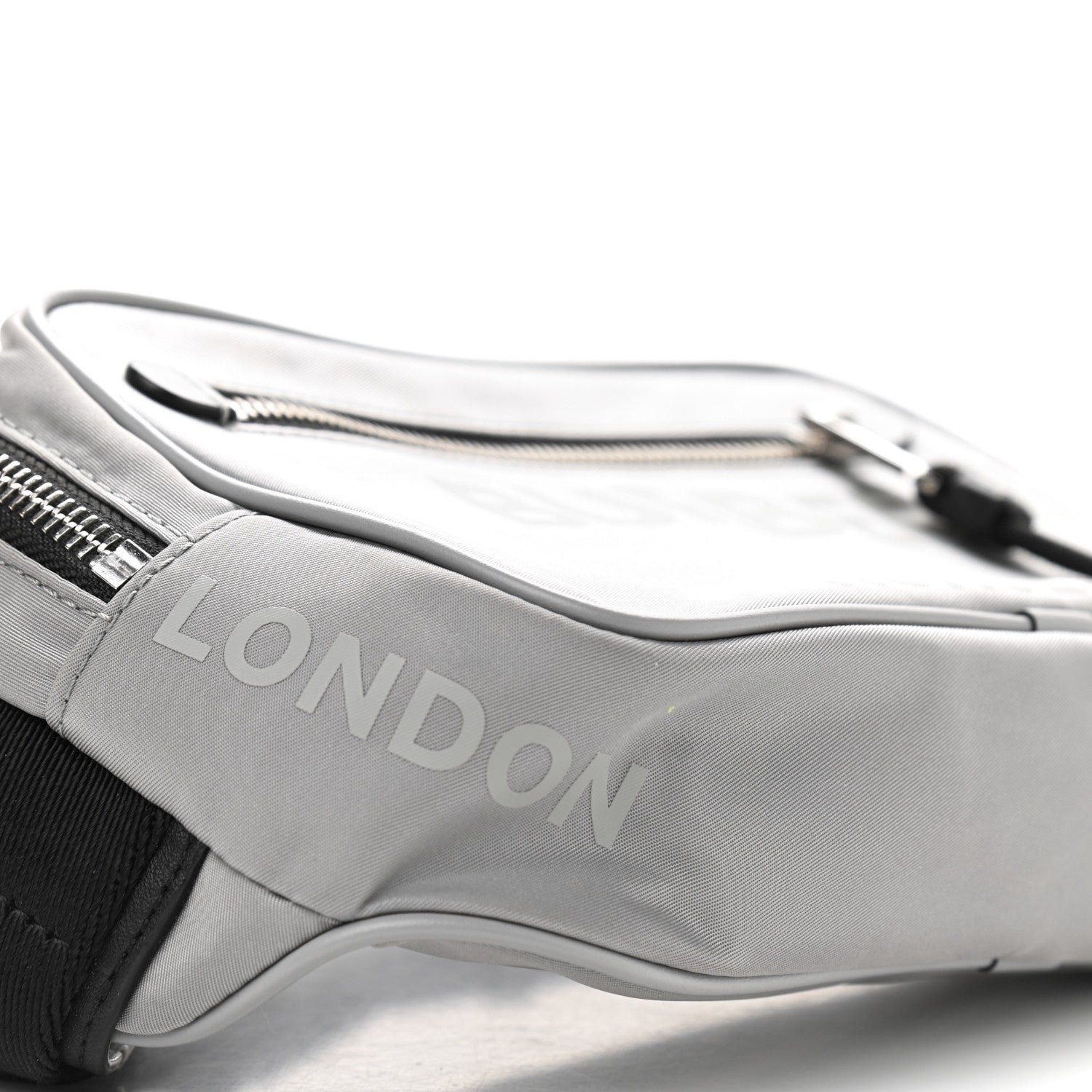 Burberry Econyl Horseferry Print Bum Bag Grey 8 of 12