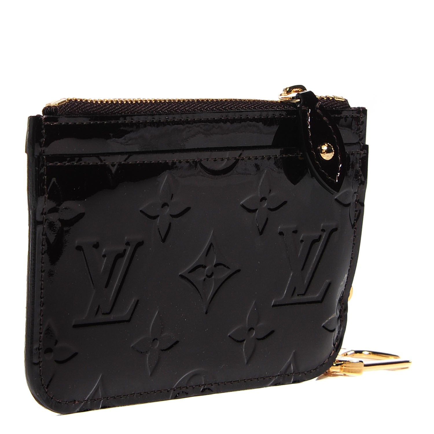 Louis Vuitton Vernis Key Pouch Amarante 3 of 8