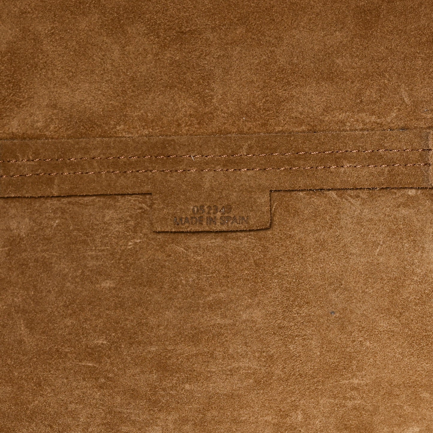 Shiny Calfskin Medium Puzzle Fold Tote Warm Desert