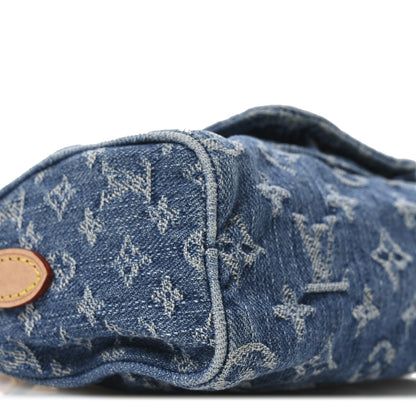 Louis Vuitton Monogram Denim Nano Speedy Blue 8 of 10