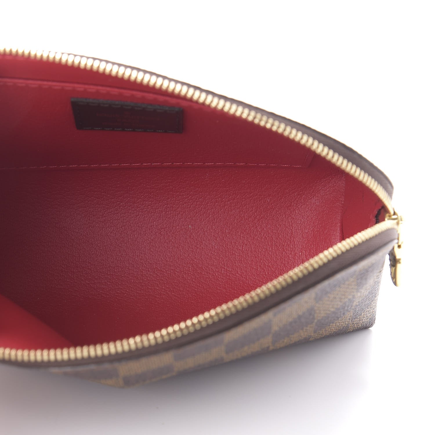 Louis Vuitton Damier Ebene Cosmetic Pouch 5 of 9