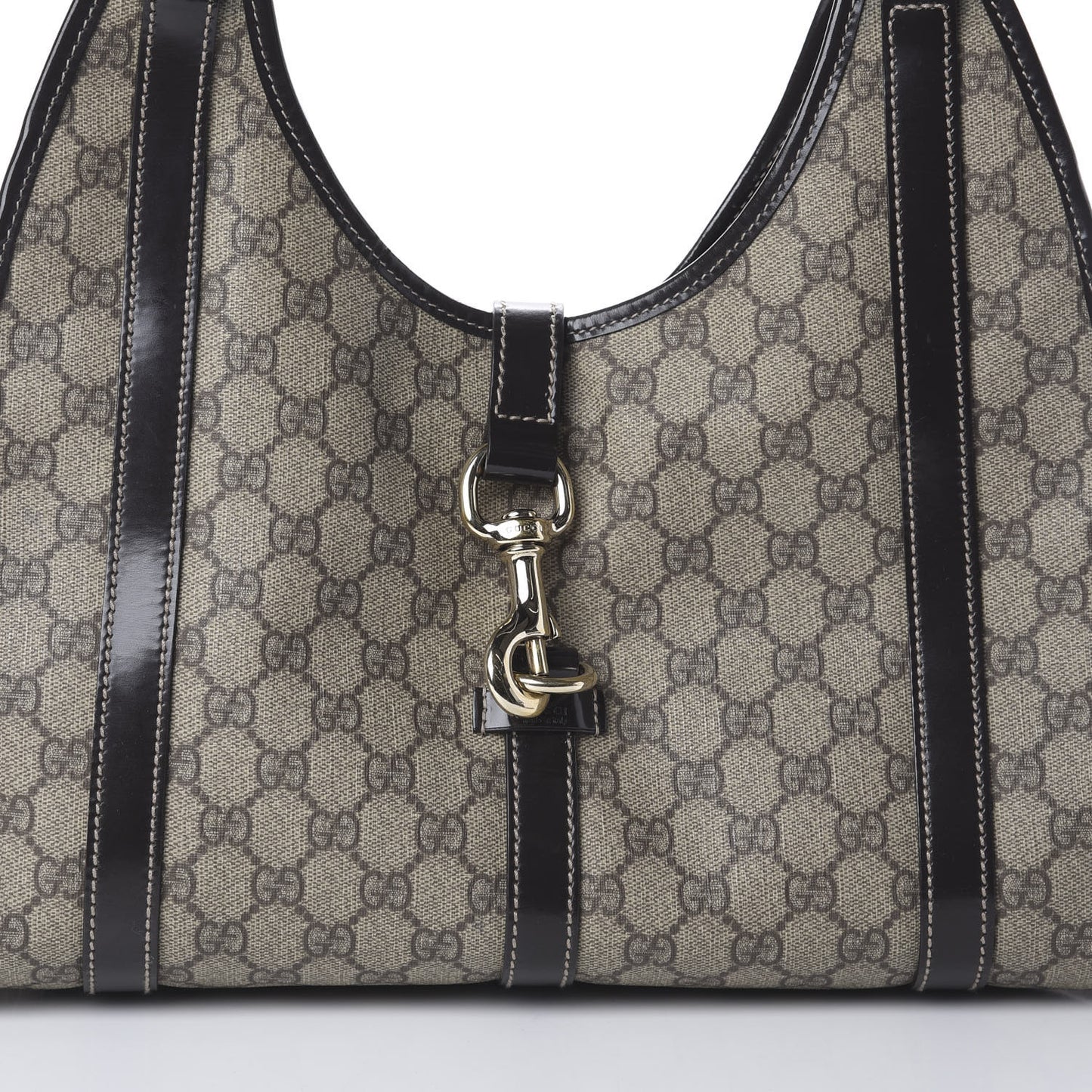 GG Plus Monogram Medium Joy Shoulder Bag Dark Brown