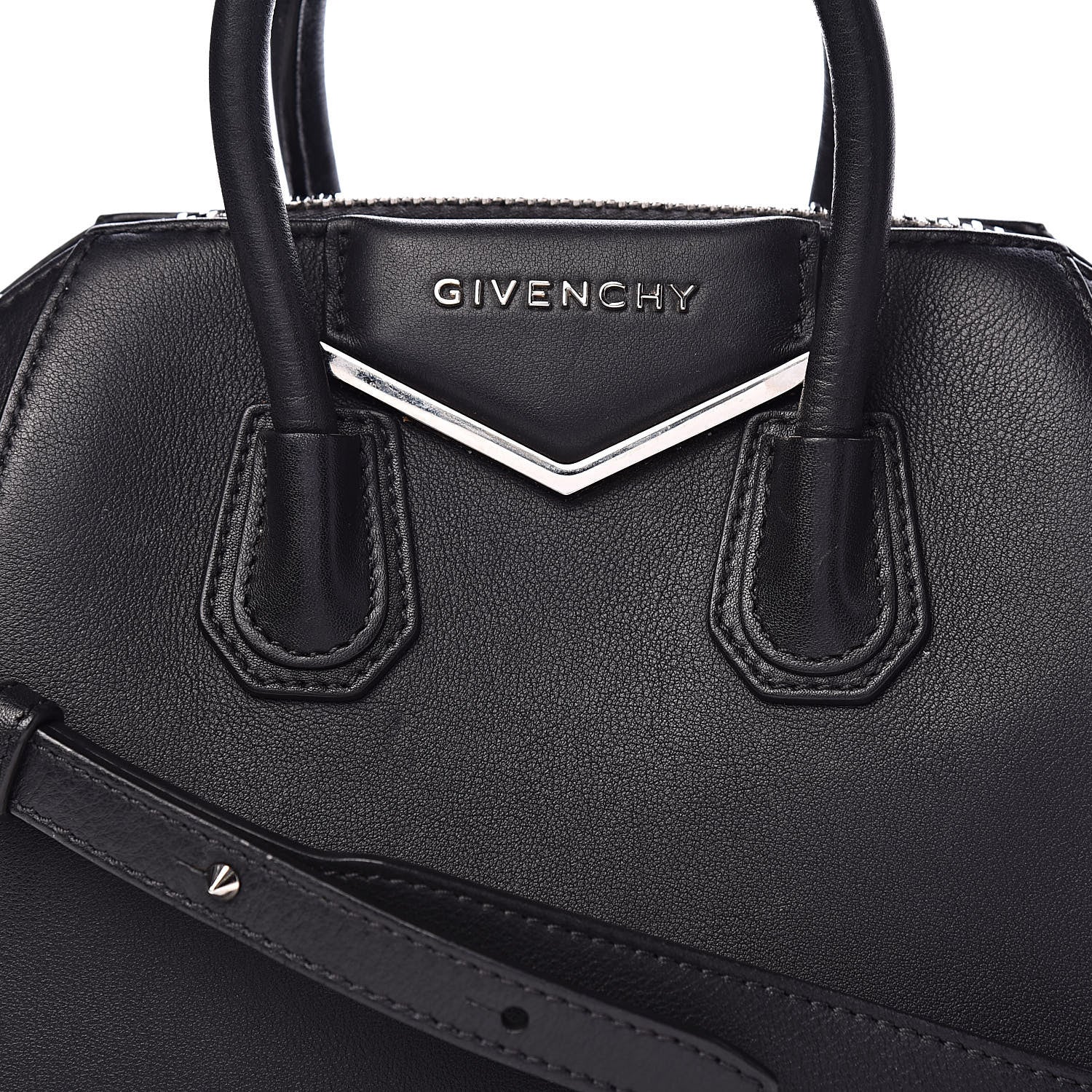 Givenchy Calfskin Mini Metal Antigona Black 11 of 11