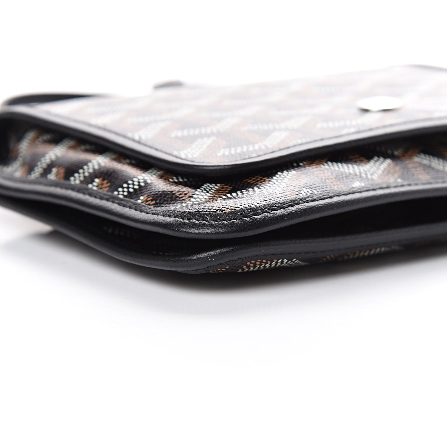 Goyardine Plumet Wallet Clutch Black