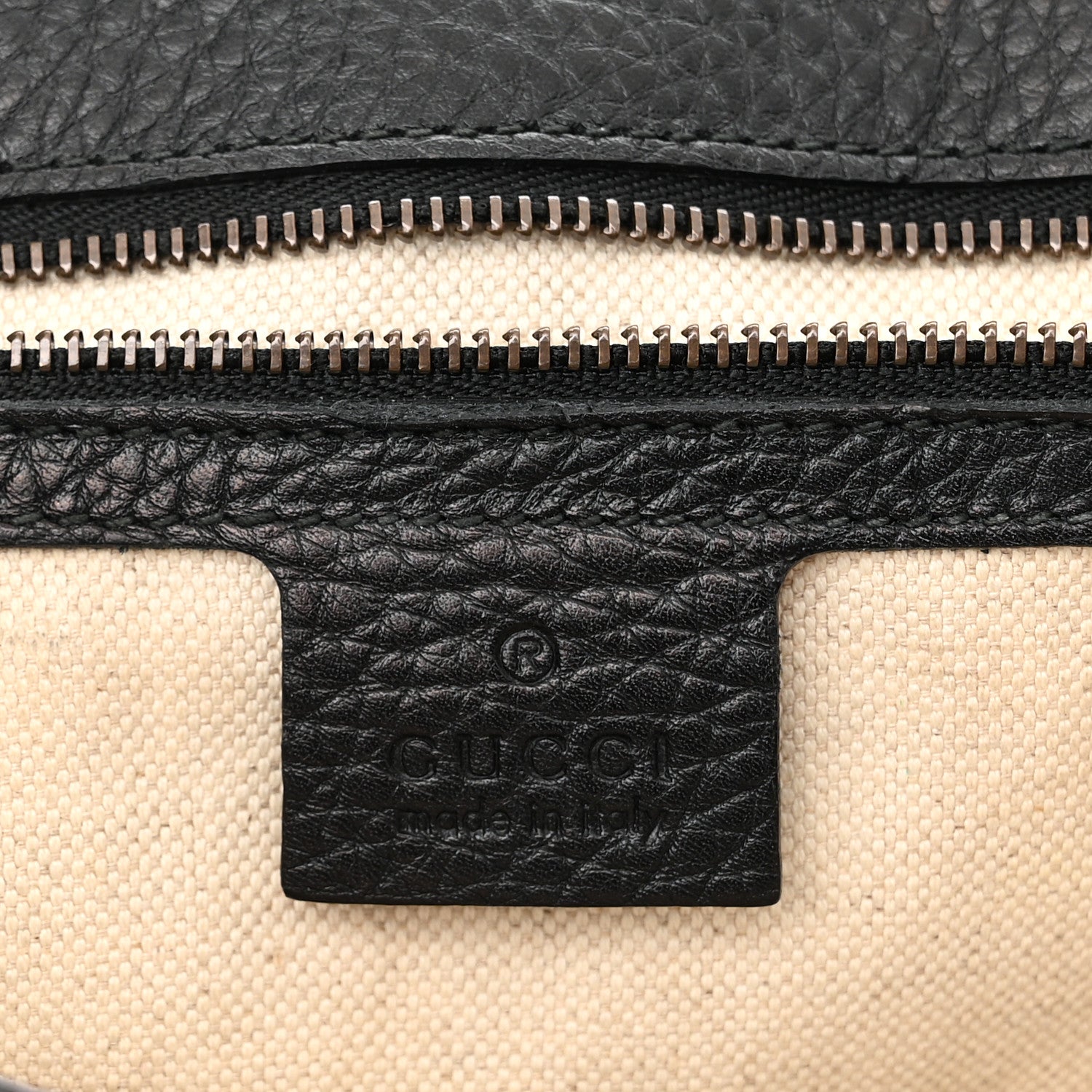 Gucci Calfskin GG Marmont Shoulder Bag Black 6 of 11