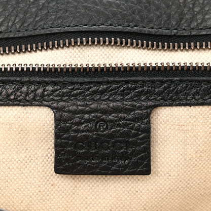 Gucci Calfskin GG Marmont Shoulder Bag Black 6 of 11