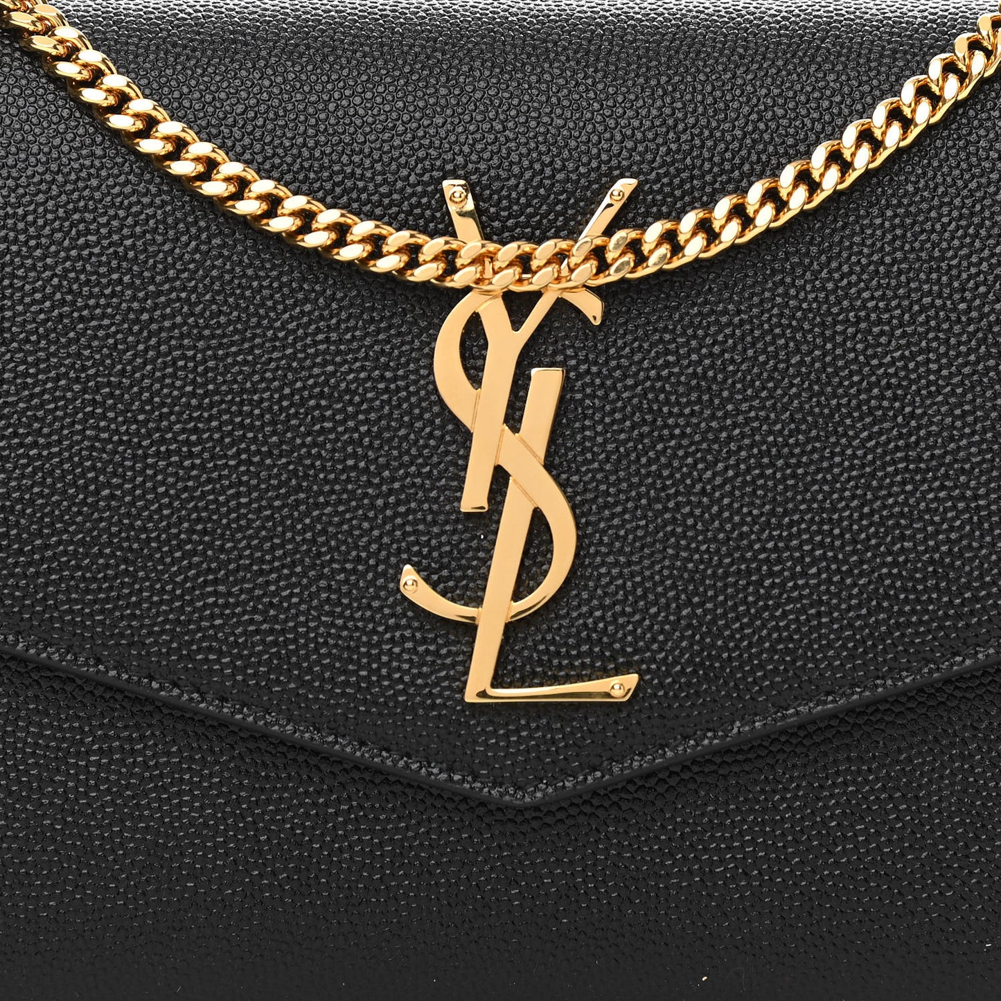 Grain De Poudre Uptown Chain Wallet Black