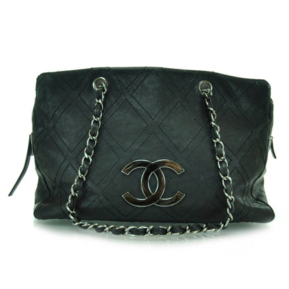 Chanel Caviar Diamond Stitch Tote Black 1 of 10