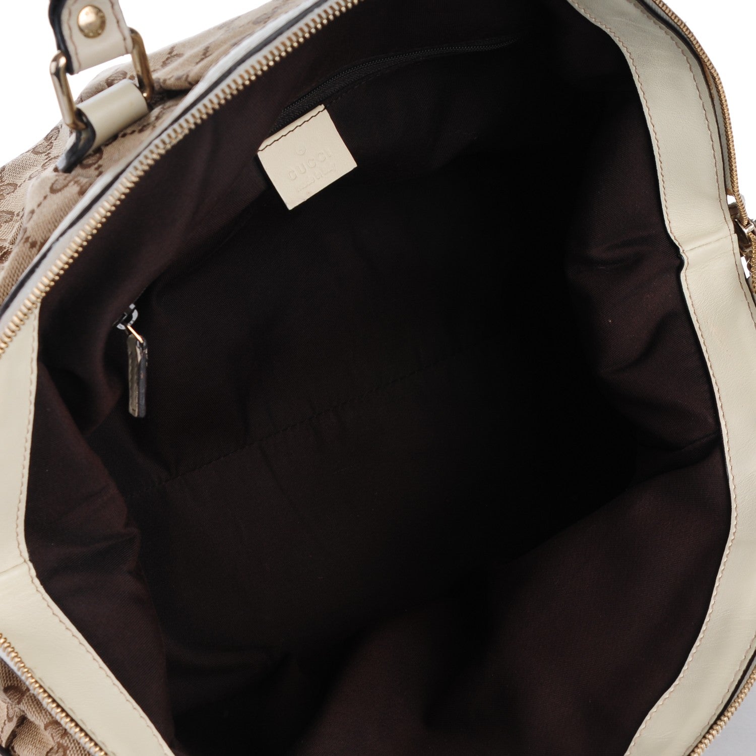 Gucci Monogram Medium Sukey Boston Off White 7 of 7