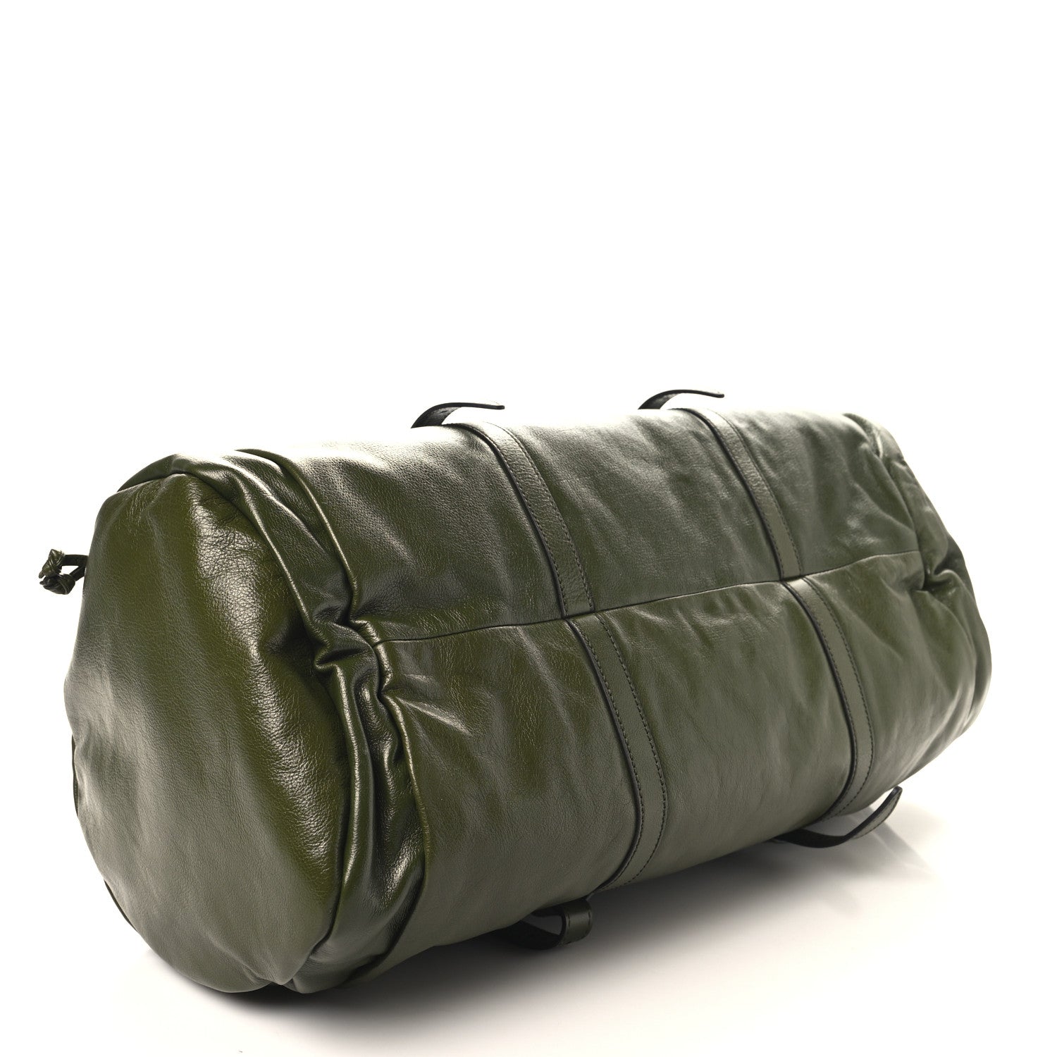 Gucci Piuma Lux Energy Monochrome Double G Duffle Bag Military Wood 3 of 12