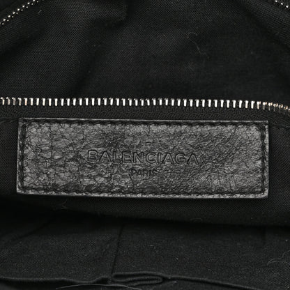Balenciaga Agneau Classic Silver Hardware Velo Black 7 of 17