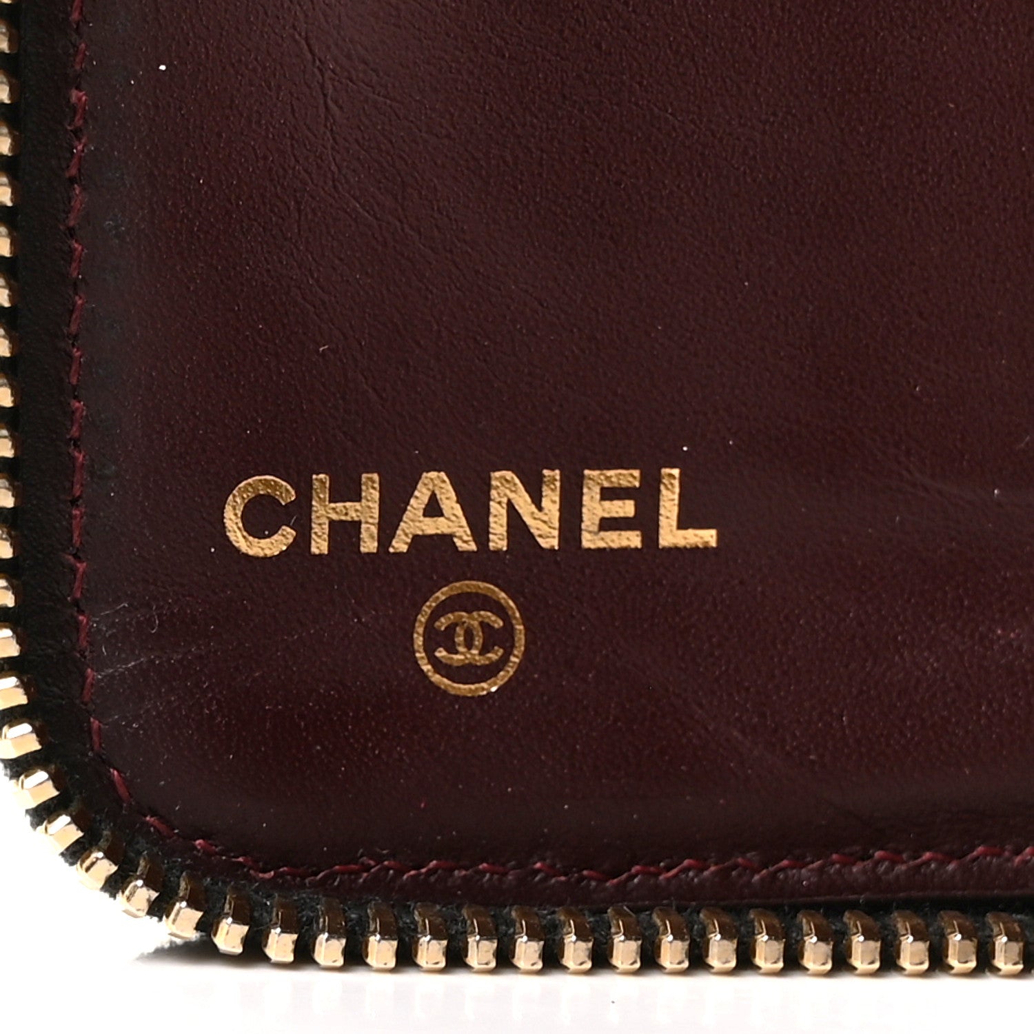 Chanel Caviar Quilted Large Zip Around Organizer Wallet Black 6 of 9