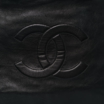 Chanel Calfskin CC Tote Black 9 of 16