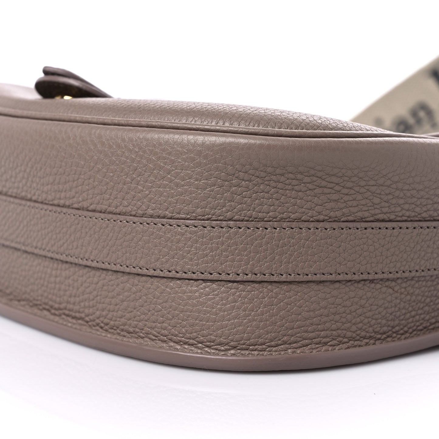 Grained Calfskin Large Bobby Flap Warm Taupe