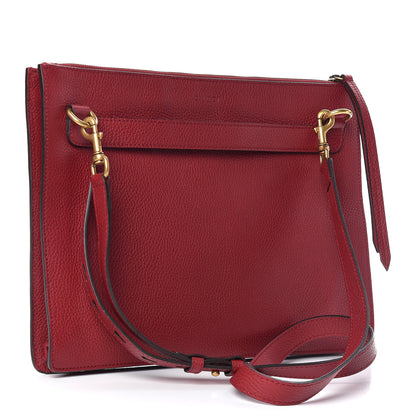 Gucci Calfskin Kingsnake Print Messenger Red 3 of 10