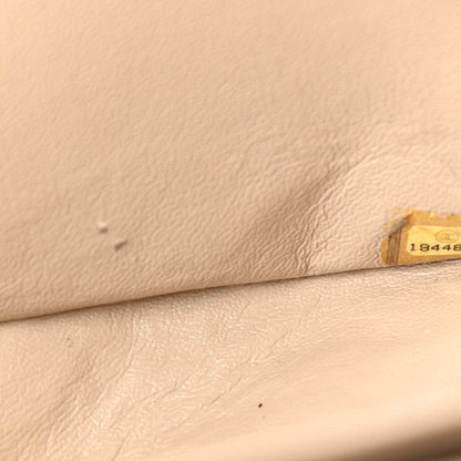 Chanel Patent Quilted Jumbo Double Flap Yellow 7 of 14