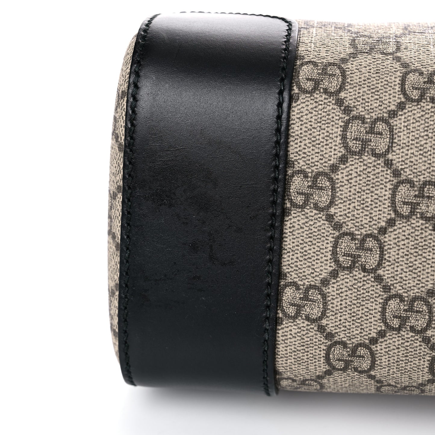 GG Supreme Monogram Toiletry Case Black