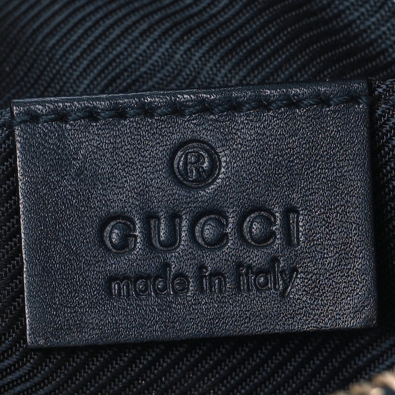 Gucci Monogram Web Small Cosmetic Case Navy 6 of 10