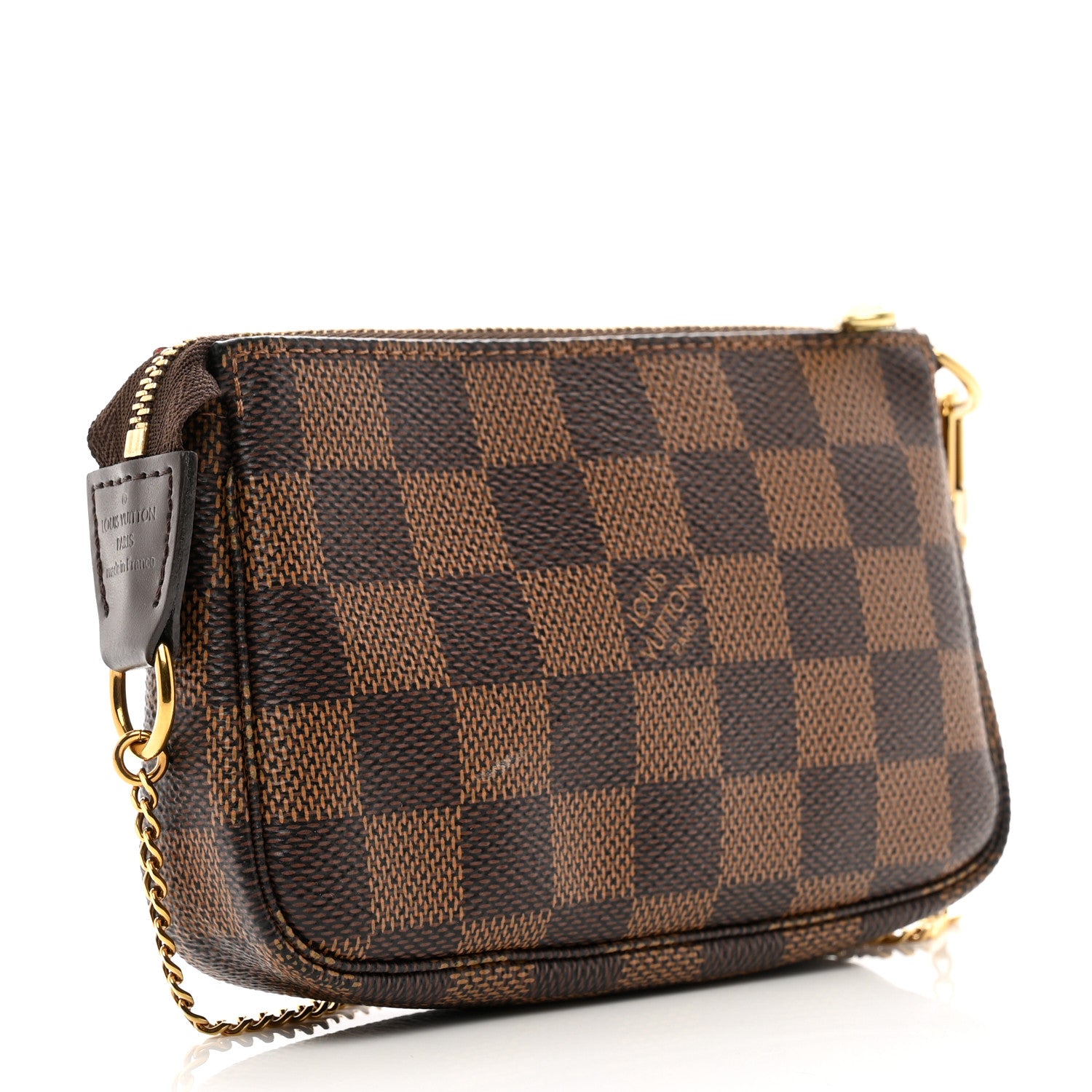 Louis Vuitton Damier Ebene Mini Pochette Accessories 3 of 8