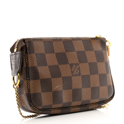 Louis Vuitton Damier Ebene Mini Pochette Accessories 3 of 8