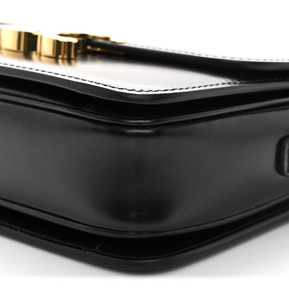 Celine Shiny Calfskin Teen Triomphe Black 10 of 10