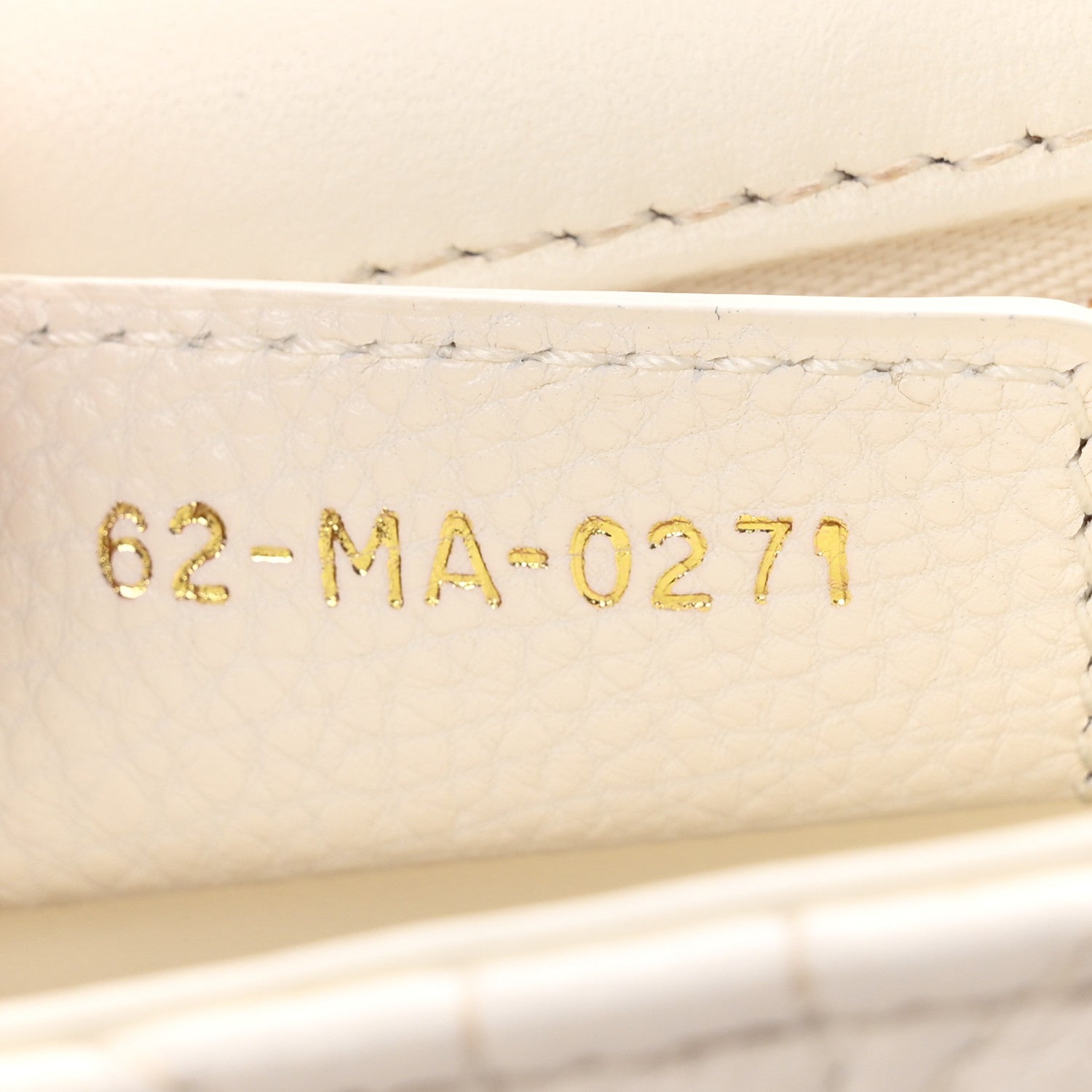 Christian Dior Supple Calfskin Cannage Medium Caro Bag Ivory 7 of 11