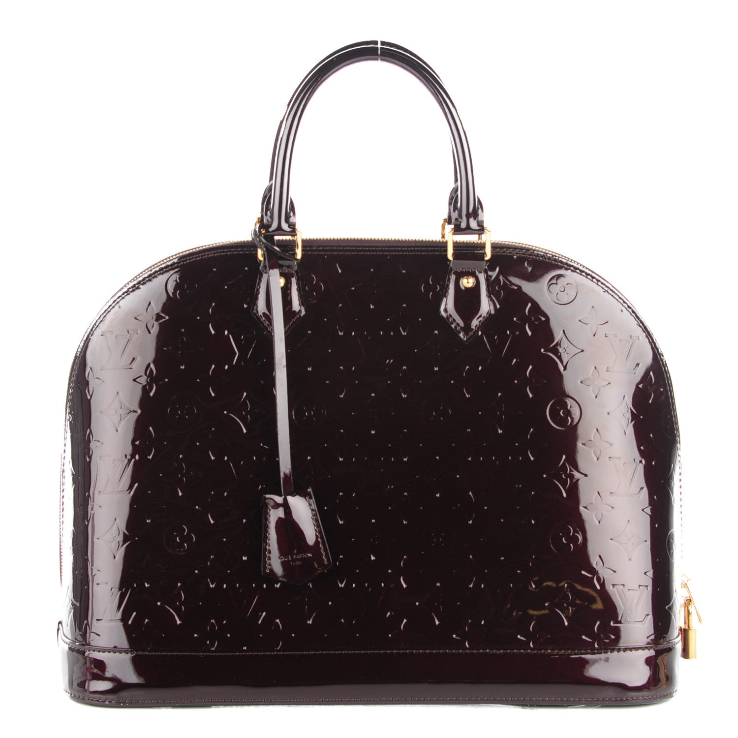Louis Vuitton Vernis Alma GM Amarante 1 of 8