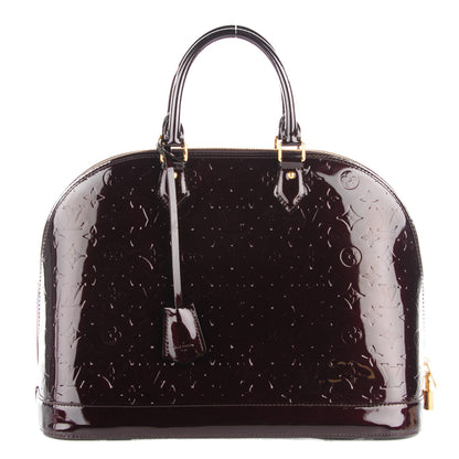 Louis Vuitton Vernis Alma GM Amarante 1 of 8