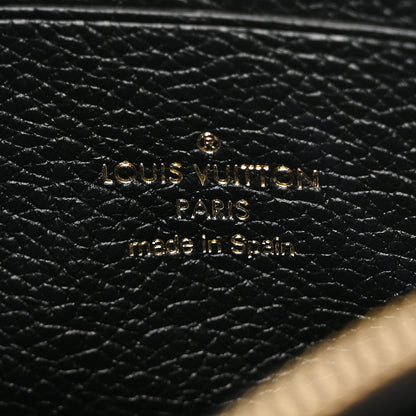 Louis Vuitton Empreinte Double Zip Pochette Black 7 of 10