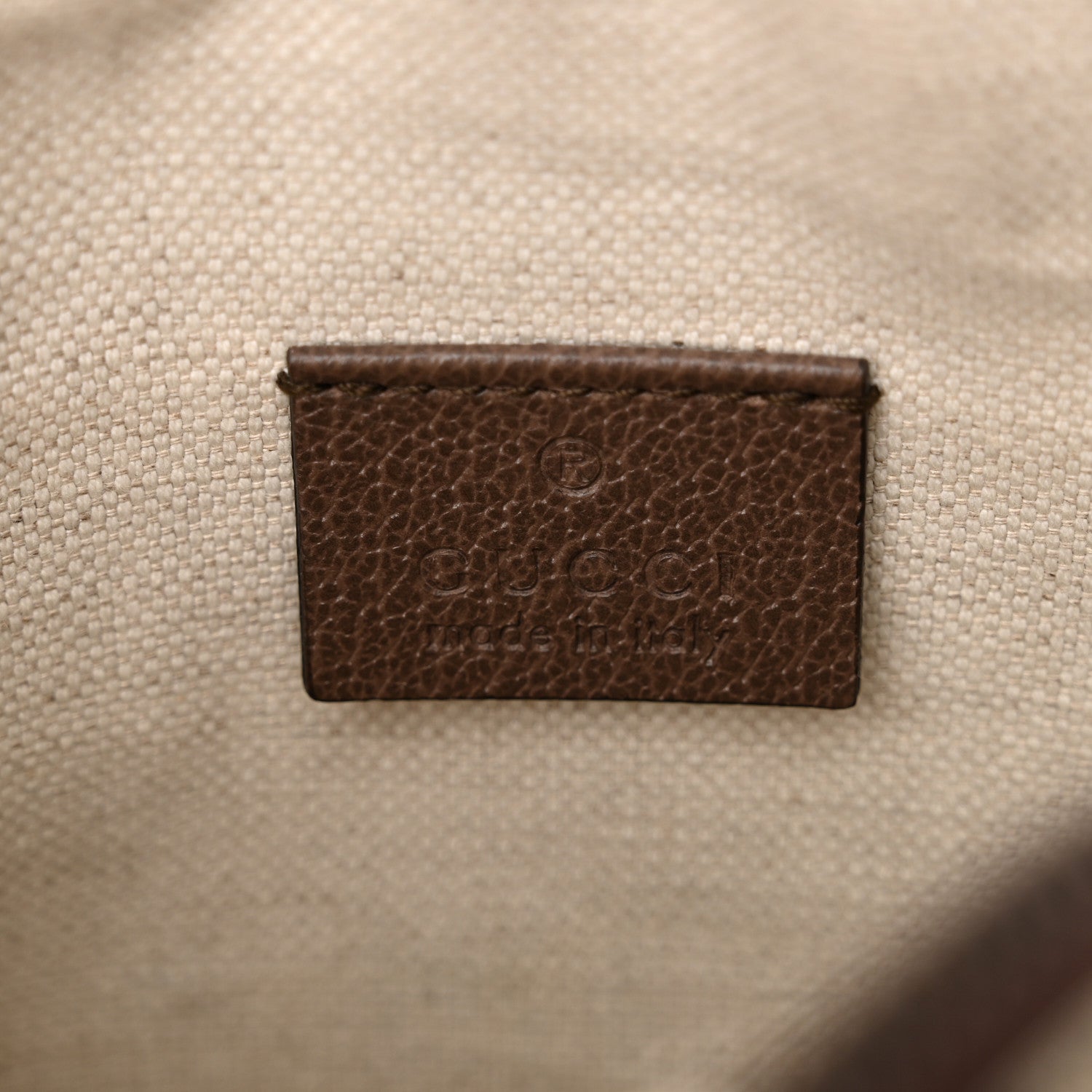 Gucci GG Supreme Monogram Mini Neo Vintage Double Zip Messenger Bag Beige New Acero Crop 6 of 10